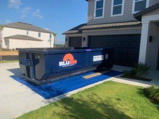 20 yard BluBin dumpster