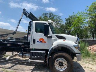 BluBin roll-off truck