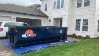 30 yard BluBin dumpster